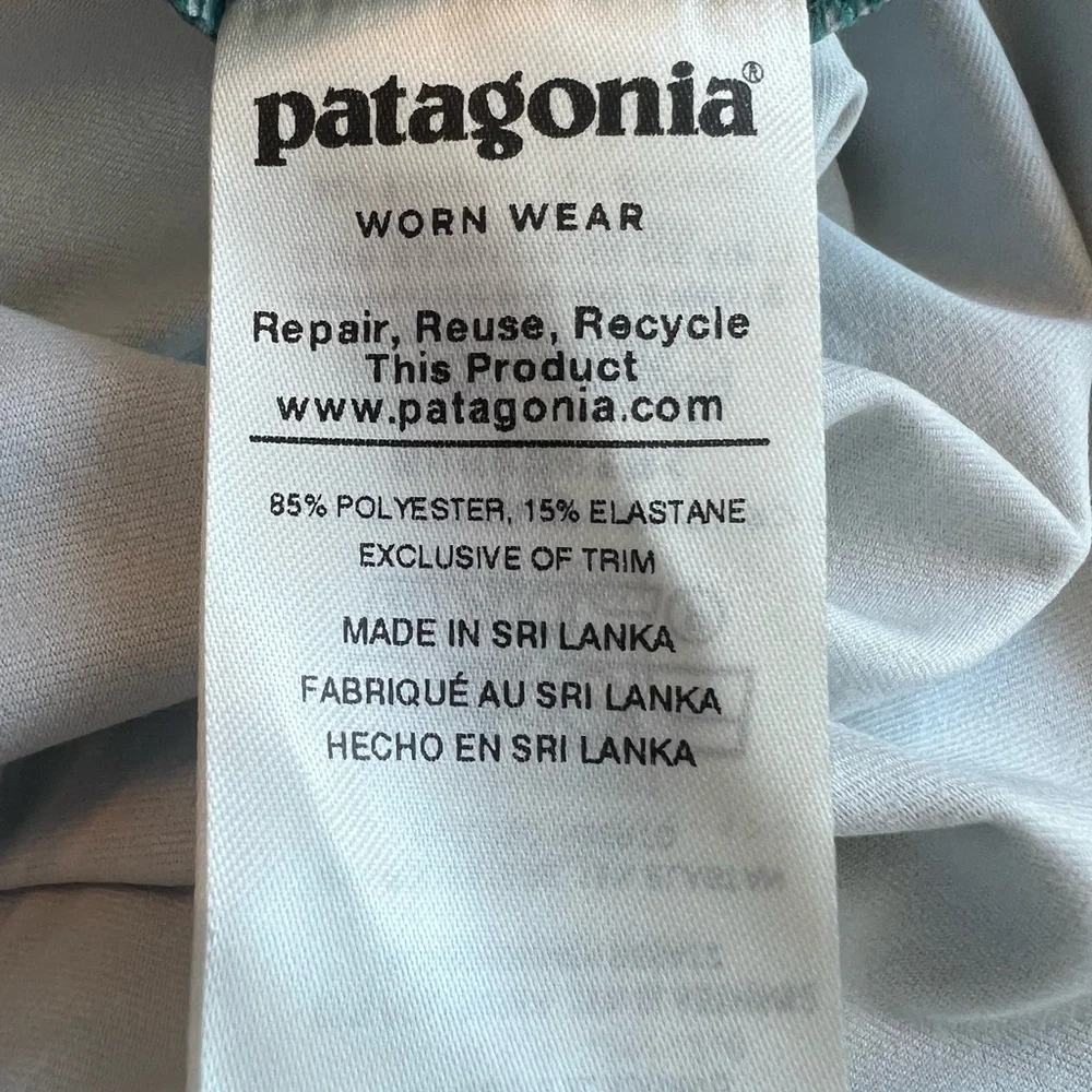 π EUC PATAGONIA Sliding Rock Teal Dress | Womenβs Small - Picture 8 of 9